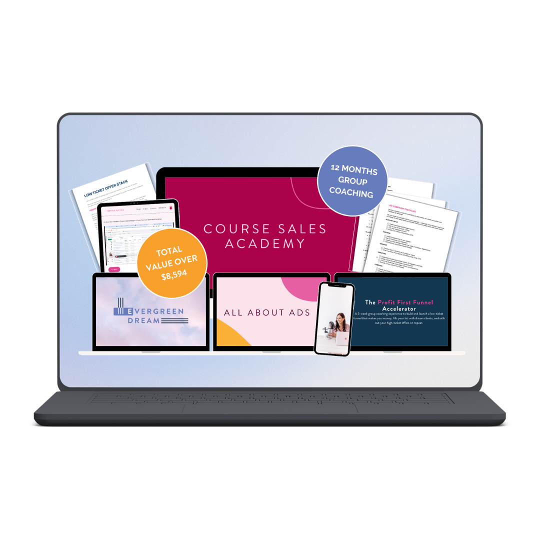 Jessica Tutton – Course Sale Academy